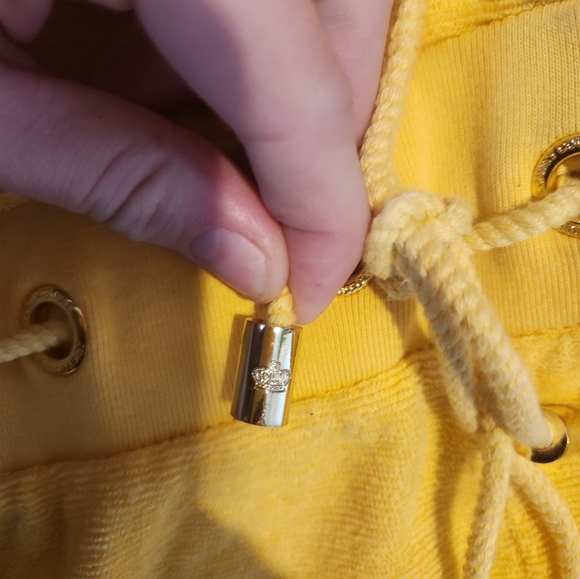 Yellow terrycloth Juicy Couture romper - Picture 8 of 13